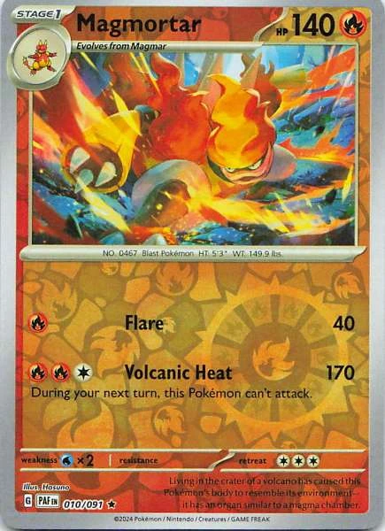 Magmortar - Pokémon Paldean Fates #010/091