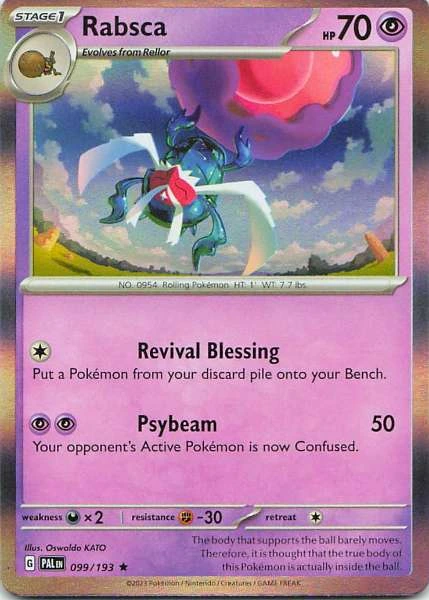 Rabsca - Pokémon Paldea Evolved #099/193