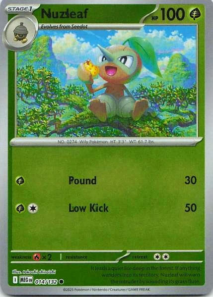 Nuzleaf - Mega Evolution #014/132