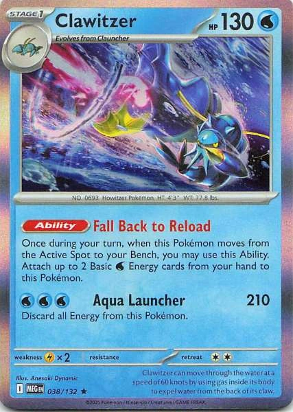 Clawitzer - MEG #038/132