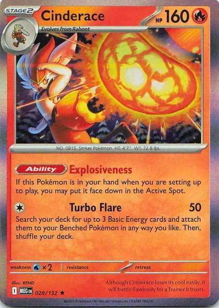 Cinderace - Prize Pack Series 8 #028/132