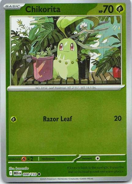 Chikorita - Mega Evolution #008/132