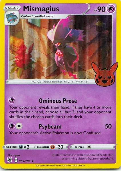 Mismagius - Trick or Trade 2022 #059/189
