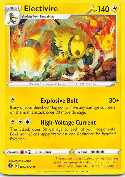 Electivire - Brilliant Stars #047/172
