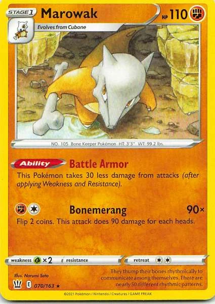 Marowak - Sword & Shield—Battle Styles #070/163