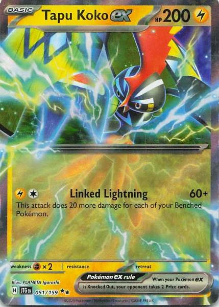 Tapu Koko ex - Scarlet & Violet—Journey Together #051/159