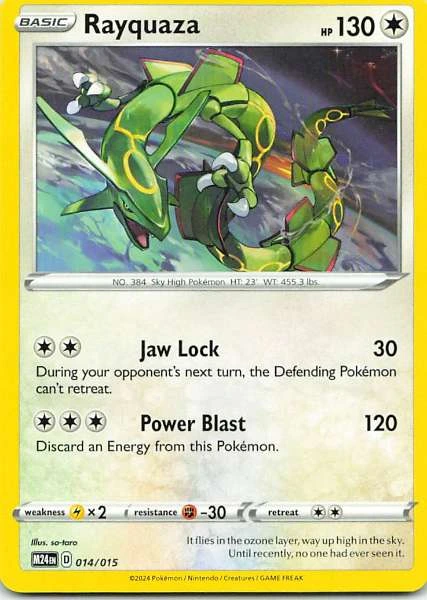 Rayquaza - Pokémon #014/015