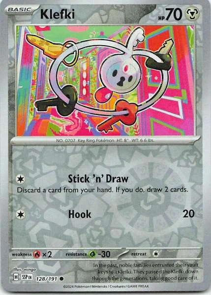 Klefki - Scarlet & Violet—Surging Sparks #128/191