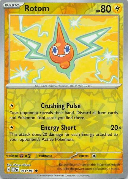 Rotom - Scarlet & Violet—Surging Sparks #061/191