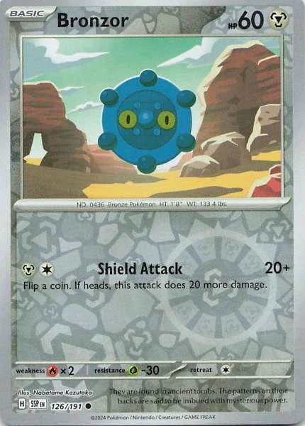 Bronzor - Scarlet & Violet—Surging Sparks #126/191