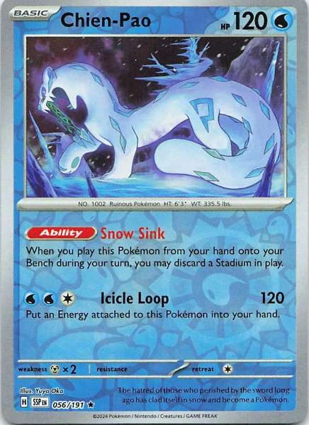 Chien-Pao - Scarlet & Violet—Surging Sparks #056/191