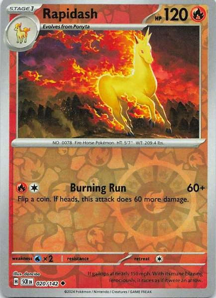 Rapidash - Stellar Crown #020/142