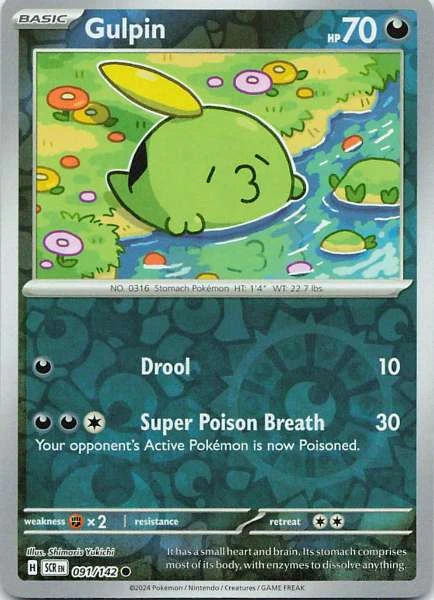 Gulpin - Stellar Crown #091/142