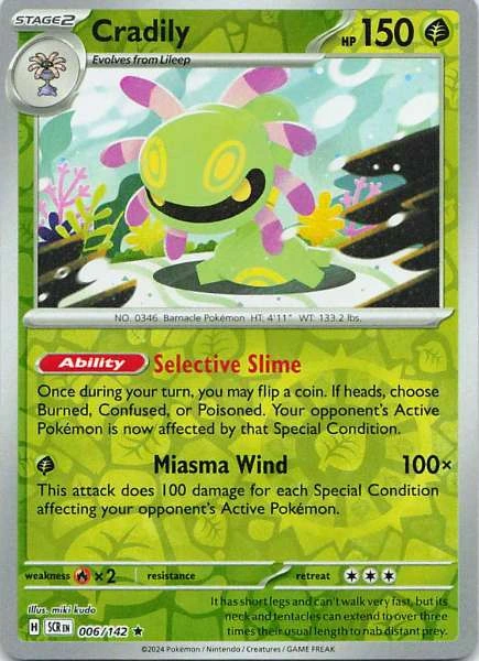 Cradily - Stellar Crown #006/142