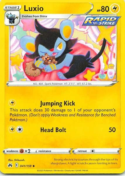 Luxio - Pokémon #041/159