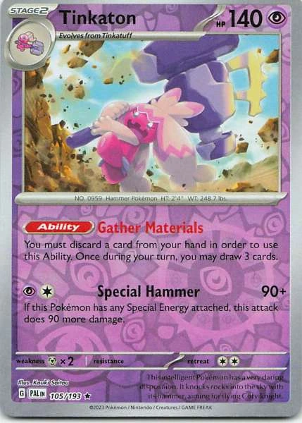 Tinkaton - Paldea Evolved #105/193