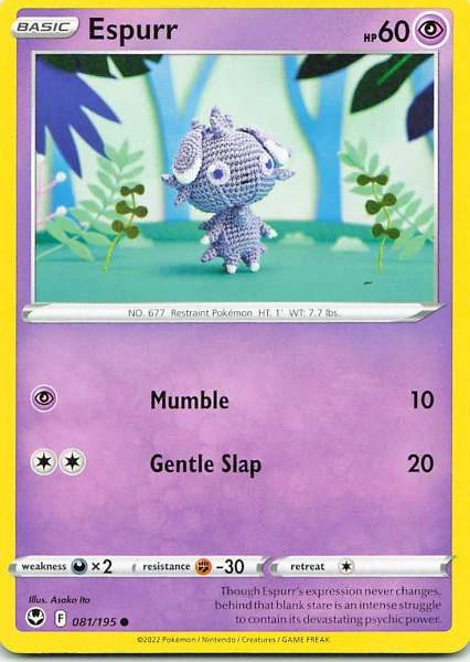 Espurr - Pokémon #081/195