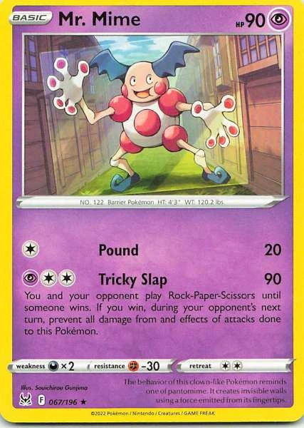 Mr. Mime - Pokémon #067/196