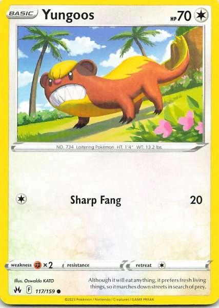 Yungoos - Scarlet & Violet #117/159