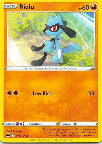 Riolu - Scarlet & Violet #071/159
