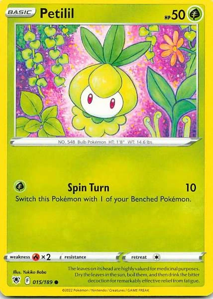 Petilil - Astral Radiance #015/189