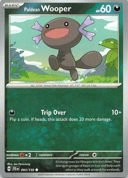 Paldean Wooper - Pokémon #093/159