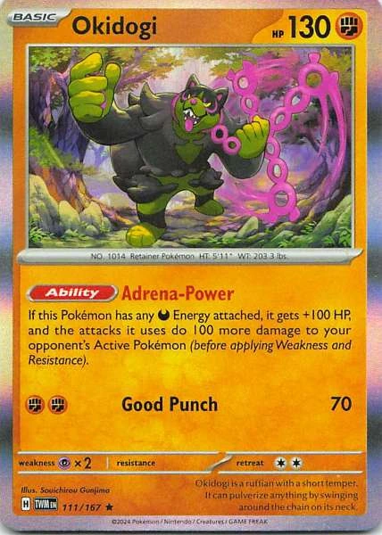 Okidogi - Pokémon #111/167