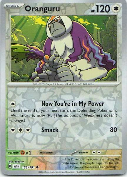 Oranguru - Stellar Crown #156/191