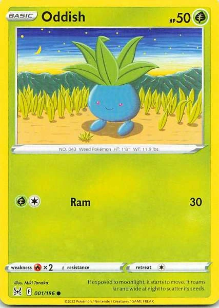 Oddish - Astral Radiance #001/196