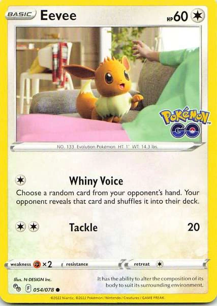 Eevee - Pokémon GO #054/078