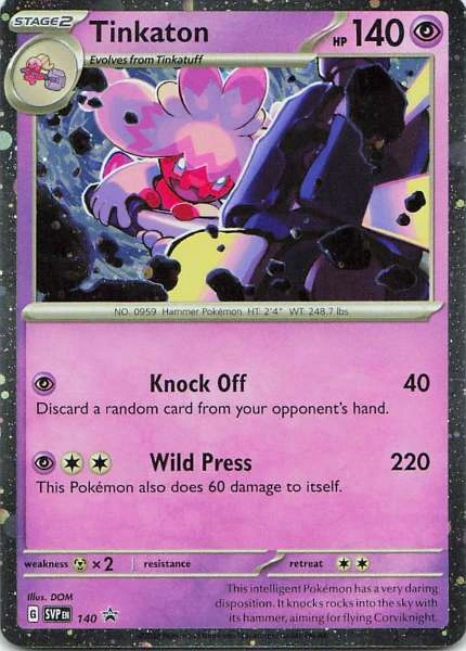 Tinkaton - Scarlet & Violet Promos #140