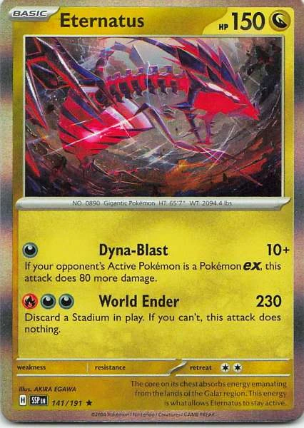 Eternatus - Scarlet & Violet—Surging Sparks #141/191