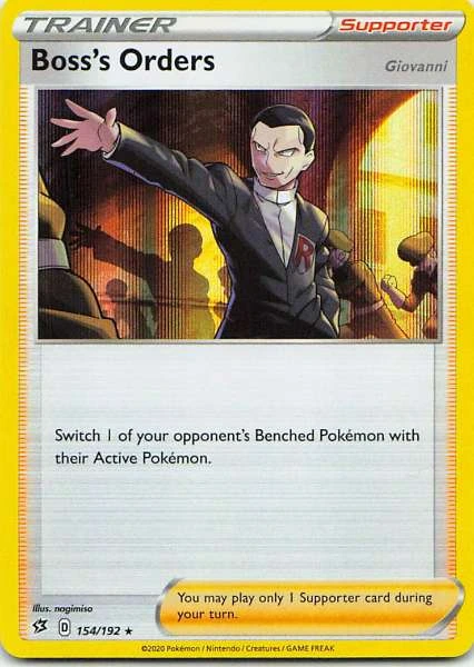 Boss's Orders - Rebel Clash #154/192