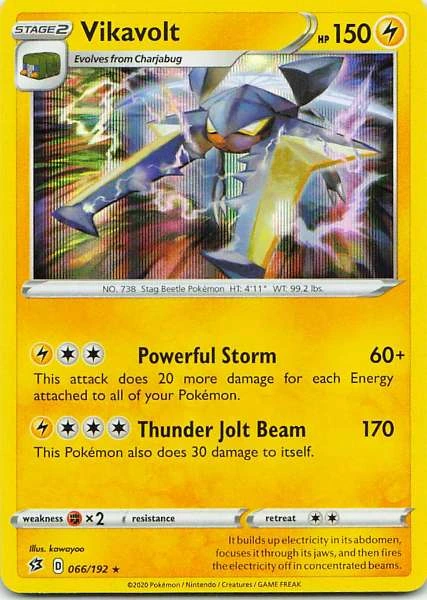Vikavolt - Pokémon Sword & Shield—Rebel Clash #066/192