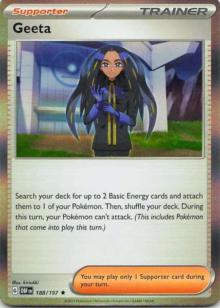 Geeta - Obsidian Flames #188/197