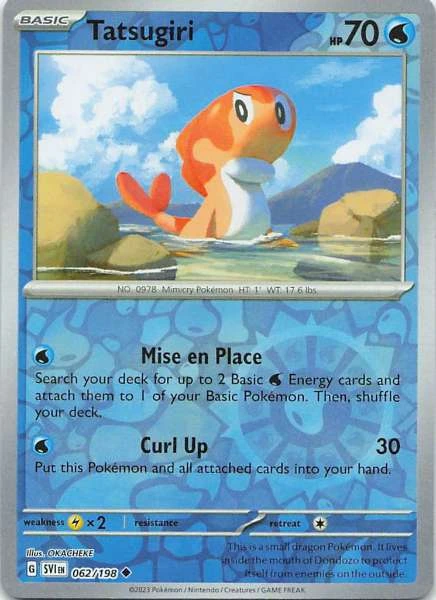 Tatsugiri - Pokémon #062/198