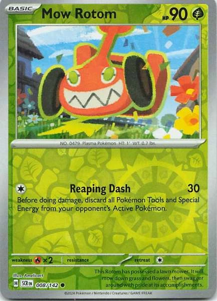 Mow Rotom - Stellar Crown #008/142