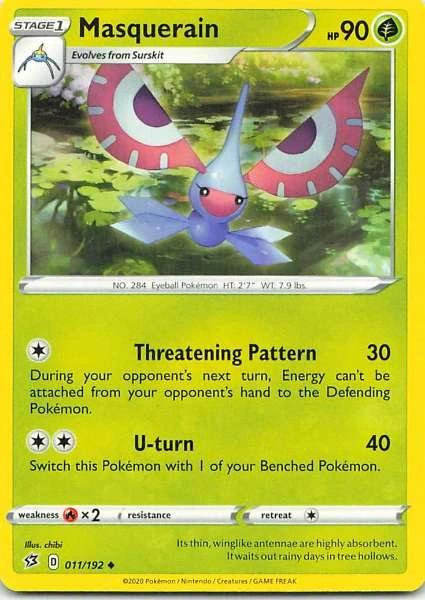 Masquerain - Rebel Clash #011/192