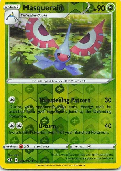 Masquerain - Rebel Clash #011/192