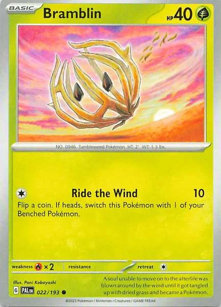 Bramblin - Paldea Evolved #022/193