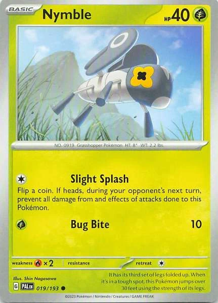 Nymble - Pokémon #019/193