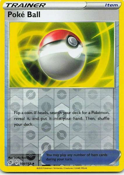 Poké Ball - Rebel Clash #164/192