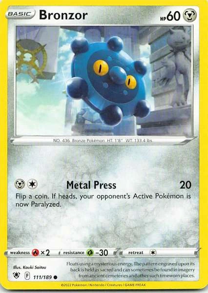 Bronzor - Lost Origin #111/189