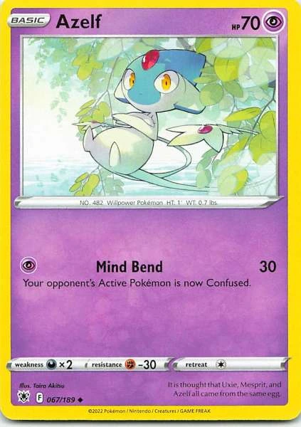 Azelf - Astral Radiance #067/189