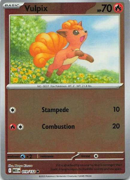 Vulpix - MEG #019/132