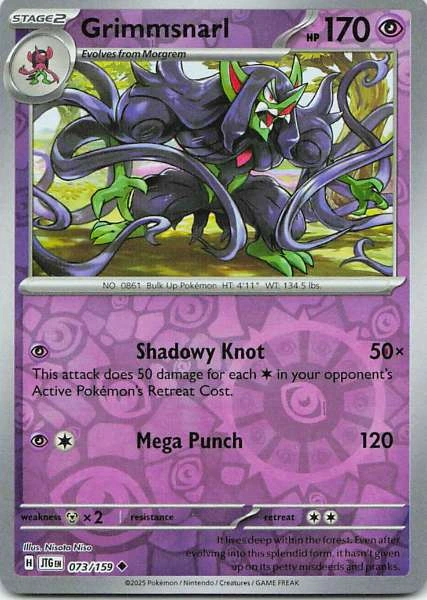 Grimmsnarl - Scarlet & Violet: Journey Together #073/159