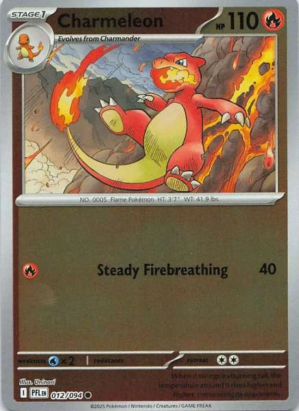 Charmeleon - Pokémon #012/094