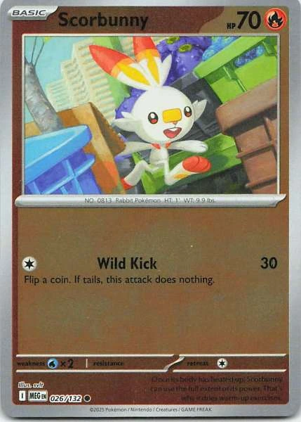 Scorbunny - Pokémon #026/132