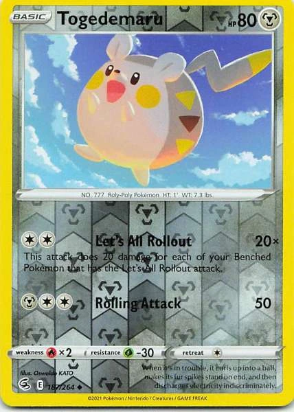 Togedemaru - Fusion Strike #187/264