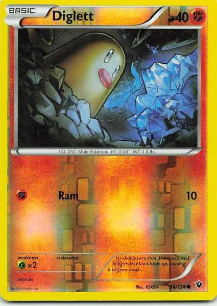 Diglett - Fates Collide #36/124